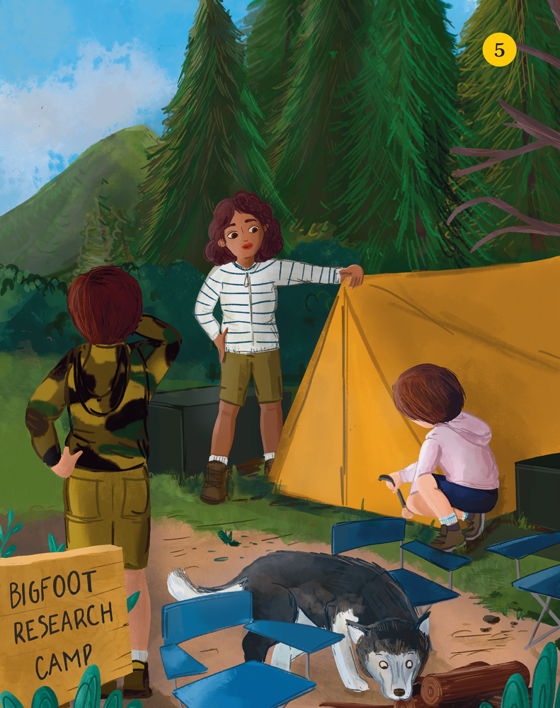 Big Bigfoot's Secret Vacation