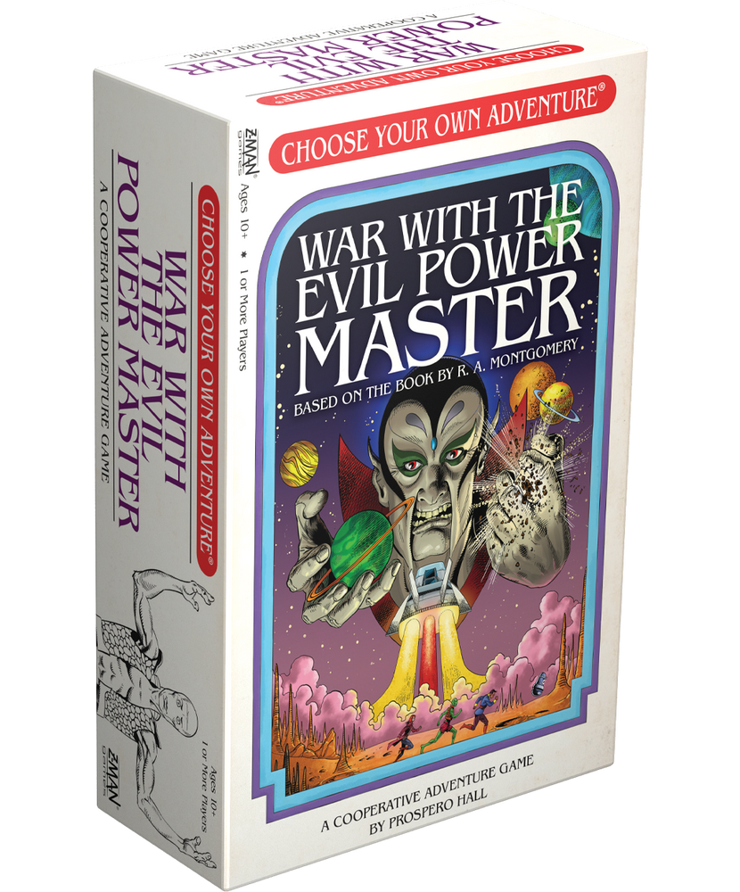 Choose Your Own Adventure: War With The Evil Power Master (The Board Game)