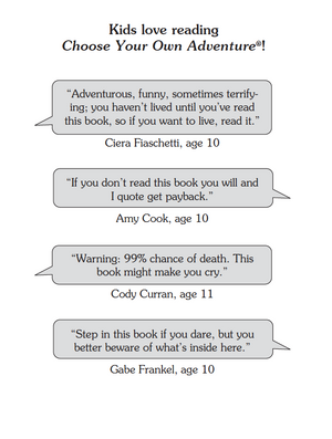 Choose Your Own Adventure Kids Quotes Page
