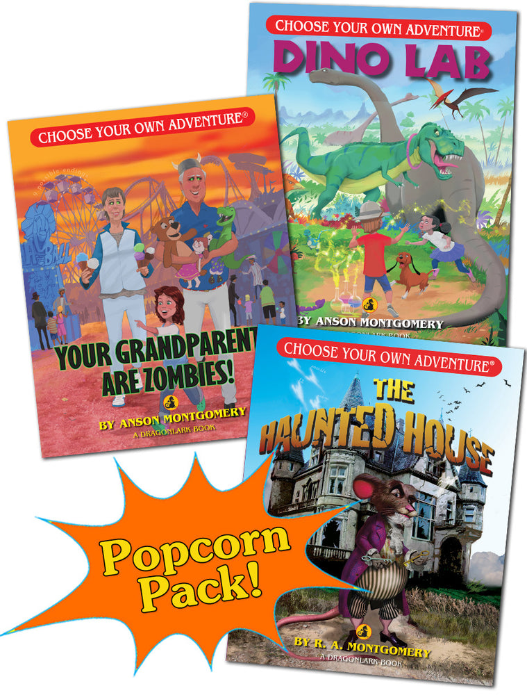 
                
                    Load image into Gallery viewer, Choose Your Own Adventure Popcorn Pack!
                
            