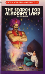 Vintage The Search for Aladdin's Lamp #117